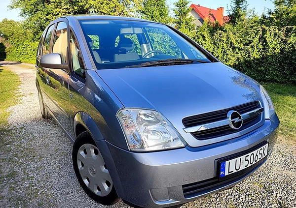 Opel Meriva cena 13900 przebieg: 97000, rok produkcji 2005 z Lubartów małe 497